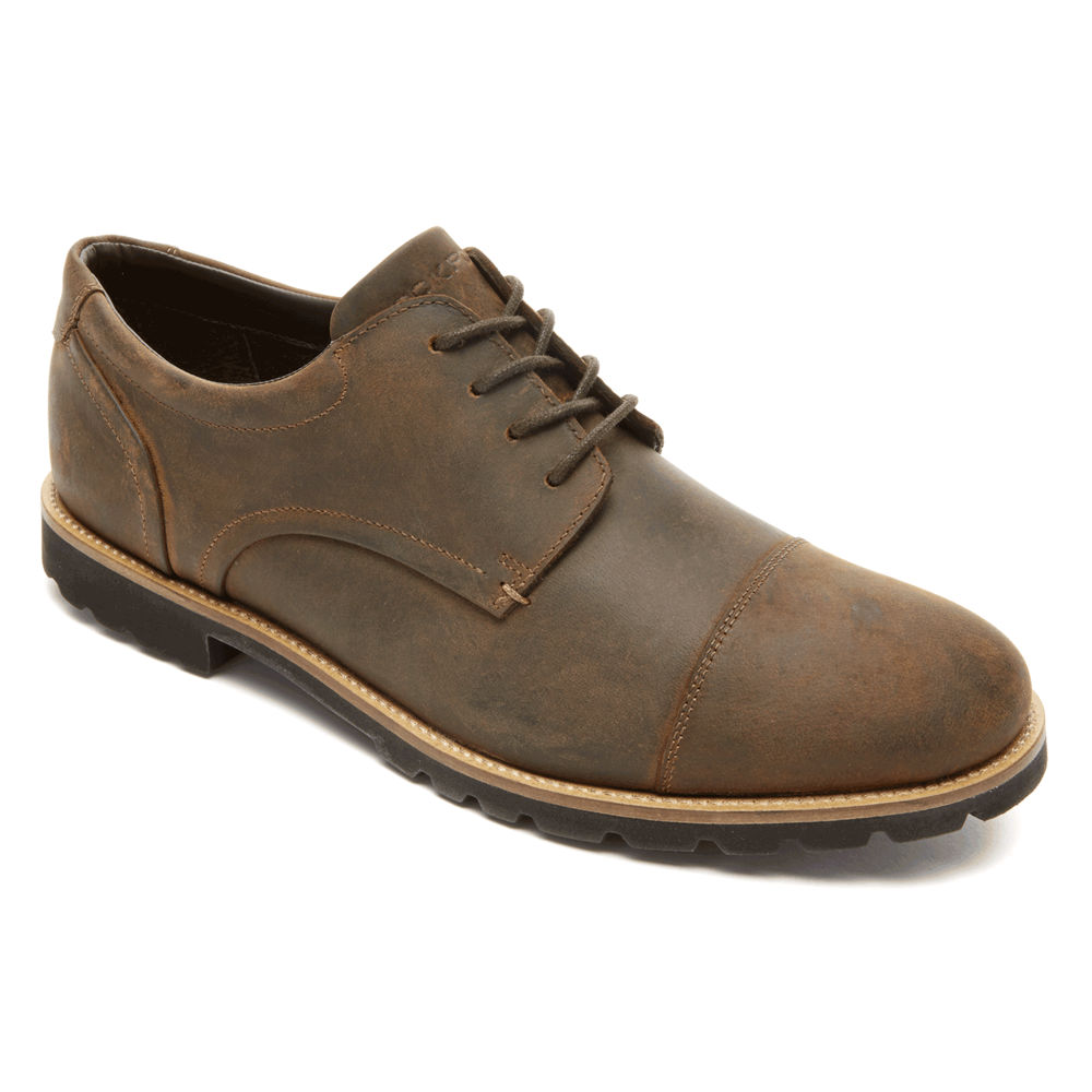 Oxfords Rockport Homem Marrom - Modern Break Captoe - 35208LOZT